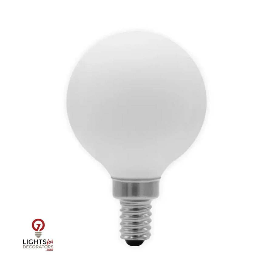 4 Watt Emeryallen LED G16 Globe E12 Base 120V Lamp