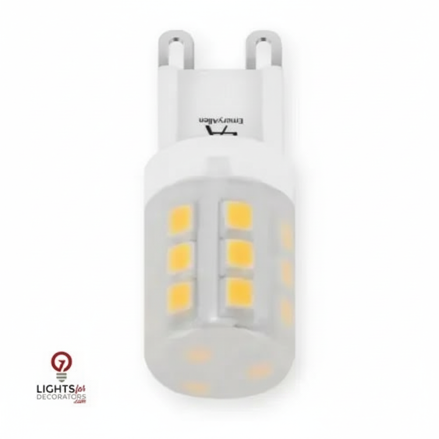 2.5 Watt Emeryallen LED G9 Bi Pin Base 120V Lamp