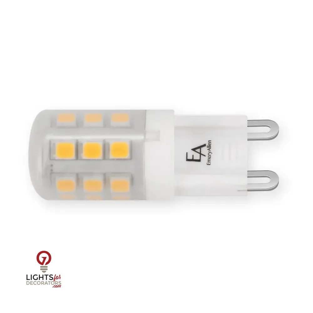 2.5 Watt Emeryallen LED G9 Bi Pin Base 120V Lamp — view 2