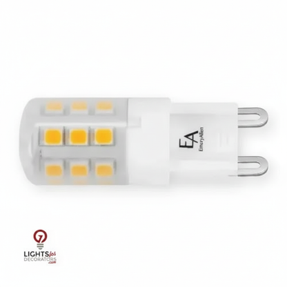 3 Watt Emeryallen LED G9 Bi Pin Base 120V Lamp — view 2