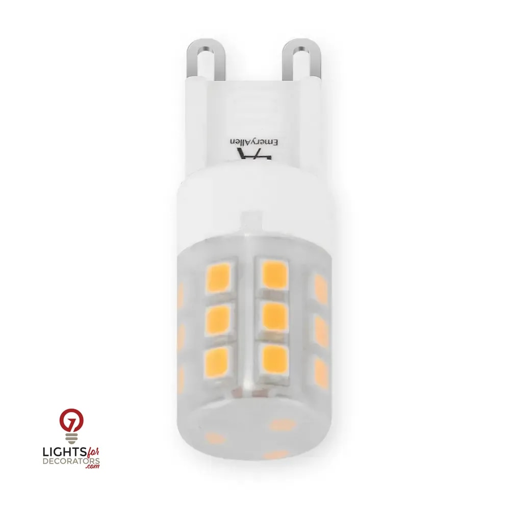 3 Watt Emeryallen LED G9 Bi Pin Base 120V Lamp — view 1