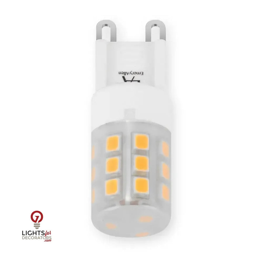 3 Watt Emeryallen LED G9 Bi Pin Base 120V Lamp