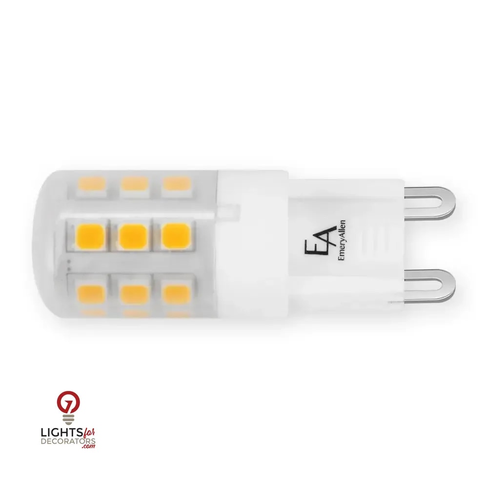 3 Watt Emeryallen LED G9 Bi Pin Base 120V Lamp — view 2