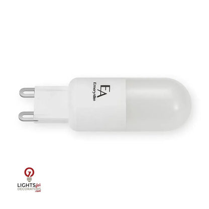 5 Watt Emeryallen LED G9 Bi Pin Base 120V Lamp — view 2
