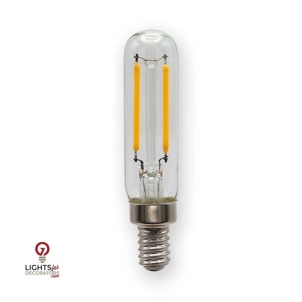 2 Watt Emeryallen LED Tubular T6 (E12 Base) 120V Lamp — view 1