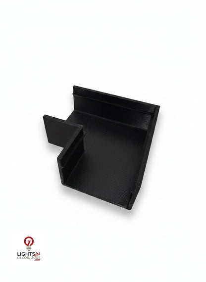 OMNI Double Track 90 Corner (Bag of 5) Black — view 2