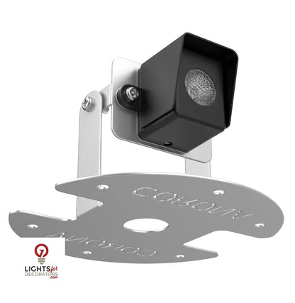 Brass AdjustableRGB-WW Bluetooth Mini Directional Light, Black, 1W-2W LED — view 2