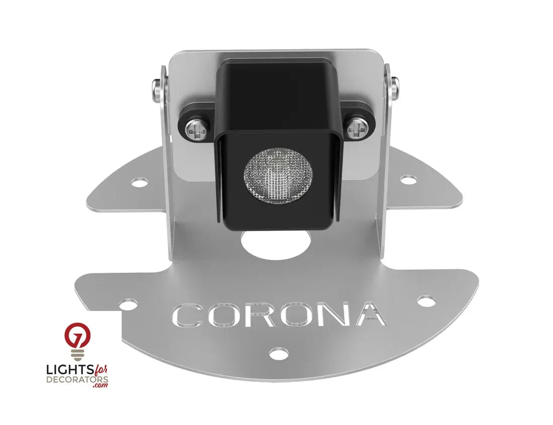 Brass AdjustableRGB-WW Bluetooth Mini Directional Light, Black, 1W-2W LED — view 1