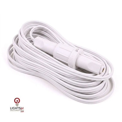 12' White QuickPro Coaxial Extension White- 12' — view 1