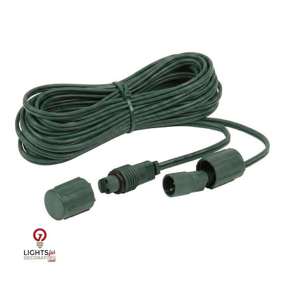 12' Green FestivePro Coaxial Extension 12'- Green — view 2