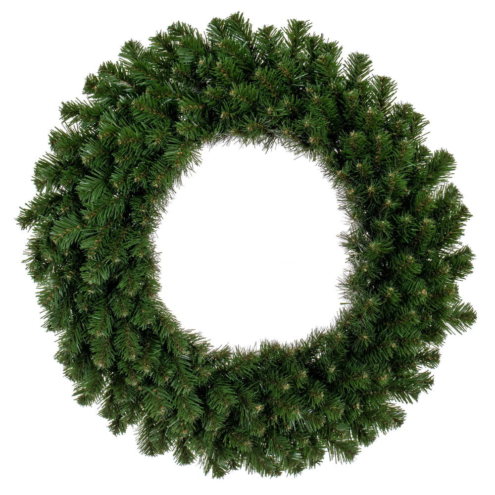 60"  Large Deluxe Sequoia Fir Wreath - Unlit — view 1