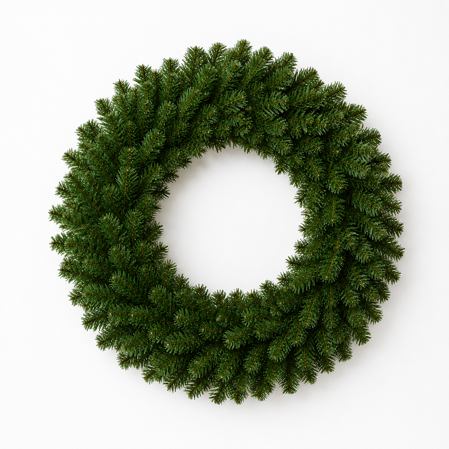 48" Unlit Deluxe Oregon Wreath 48"- Unlit