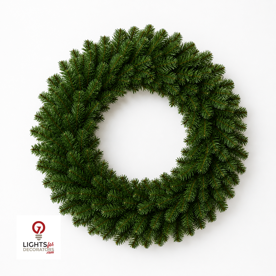 48" Unlit Deluxe Oregon Wreath 48"- Unlit