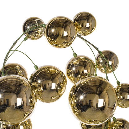 6' Ball Branch Garland - Champagne — view 2