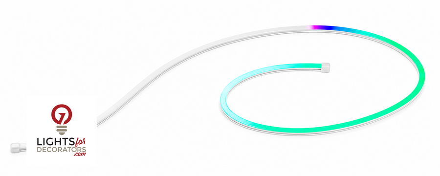 OMNI Neon Strip Series - Tube Neon Sleeve - IP68 - 196" in Length, 150 Lights - 24 Volts