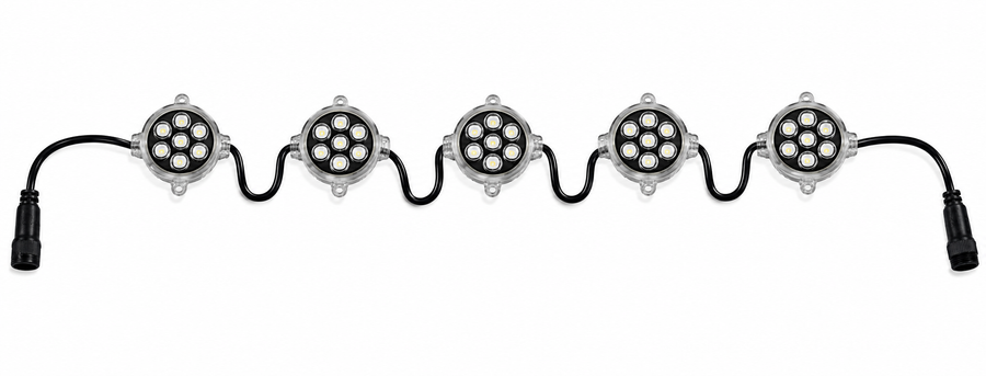 OMNI RGBW Architectural Light - Enhanced Connector - 24 Volt - Set of 5