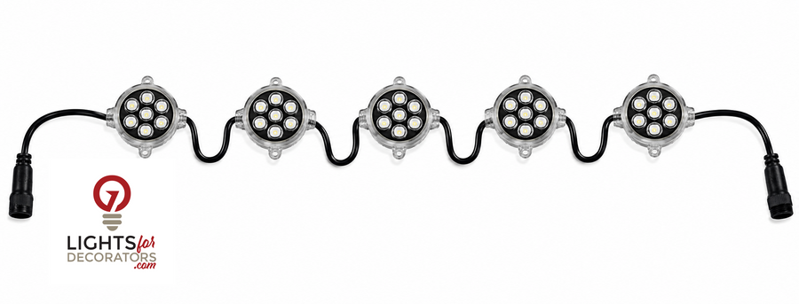 OMNI RGBW Architectural Light - Enhanced Connector - 24 Volt - Set of 5