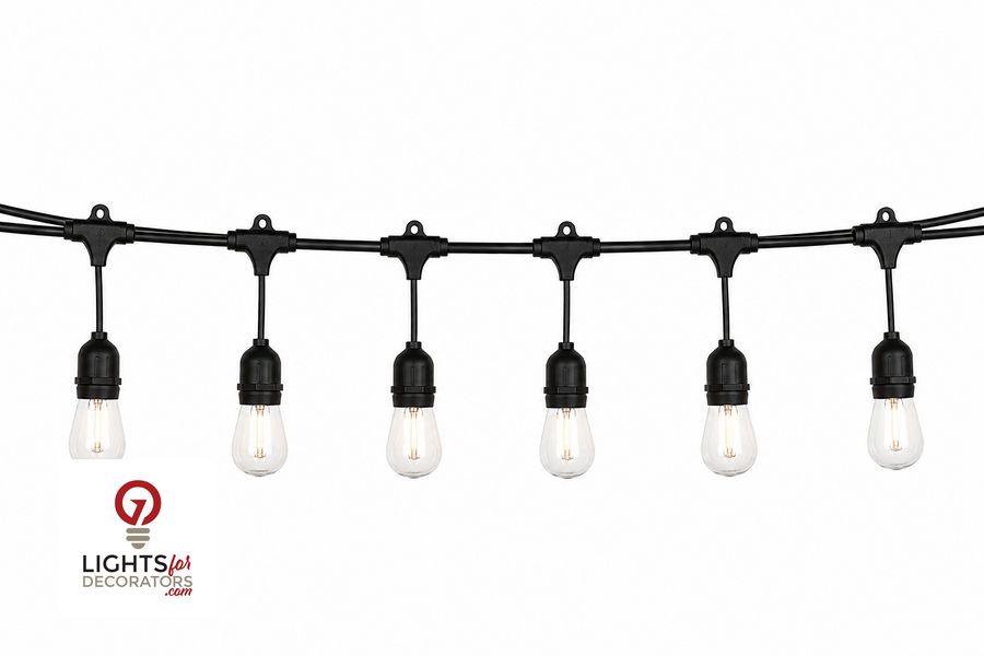 OMNI RGBW Architectural Light - Enhanced Connector - 12 Volt - Set of 6 - 12' Long