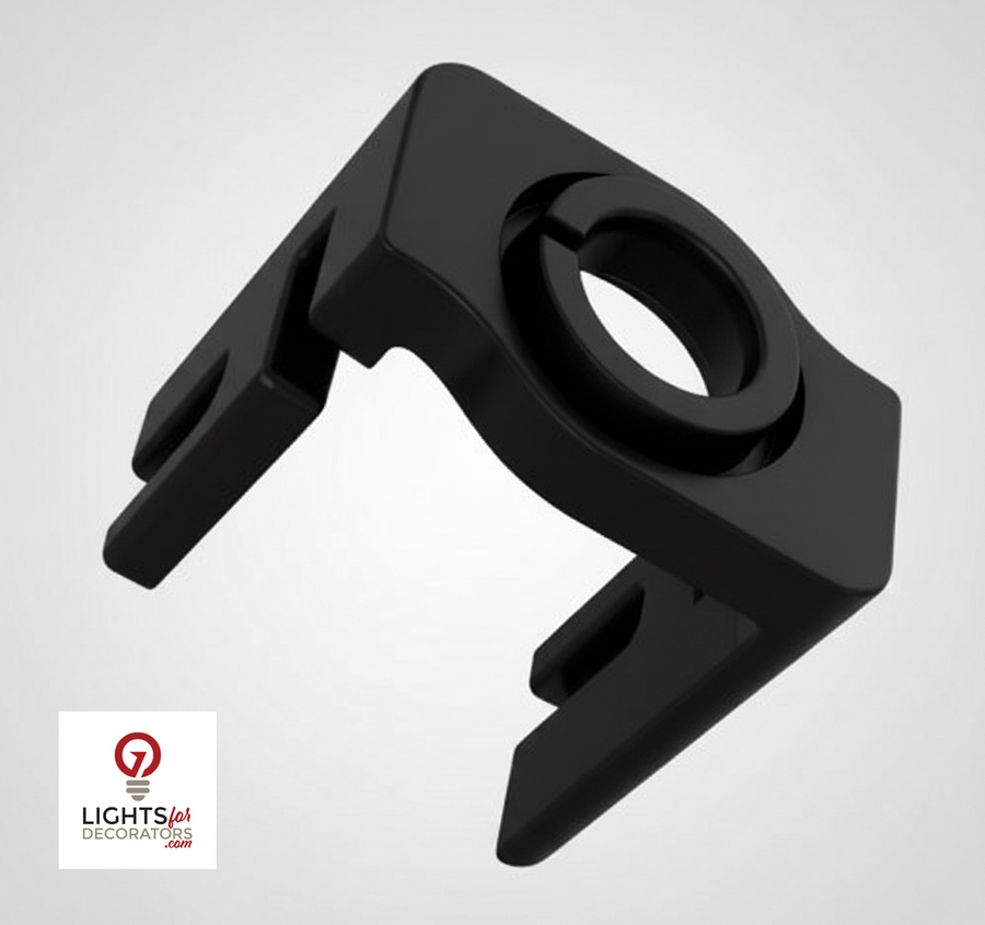 Black Snap System Carriage Hanger - 25 Pack