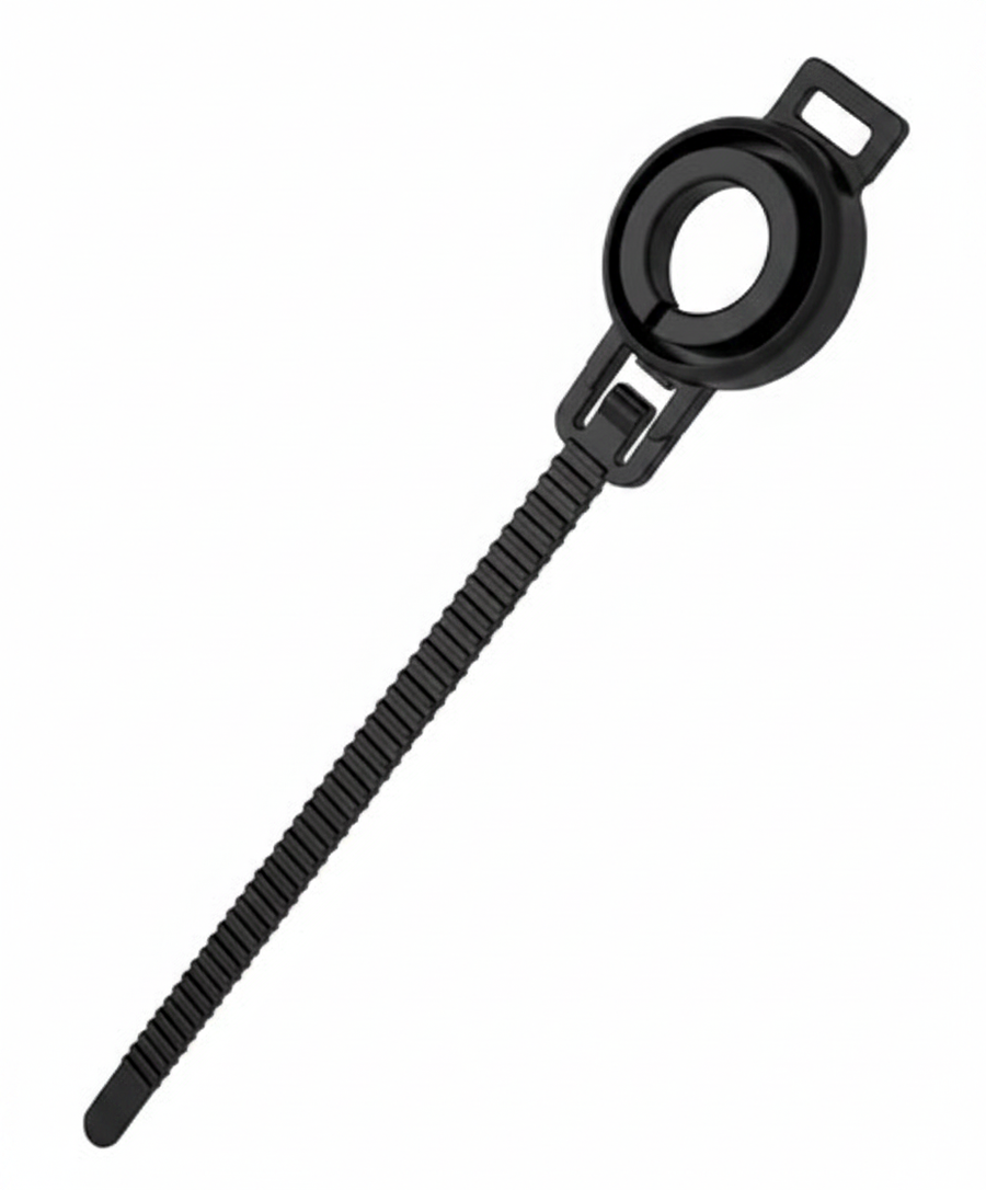 Black Snap System Zip Snap Hanger - 25 Pack Zip Snap- Black – Bag of 25