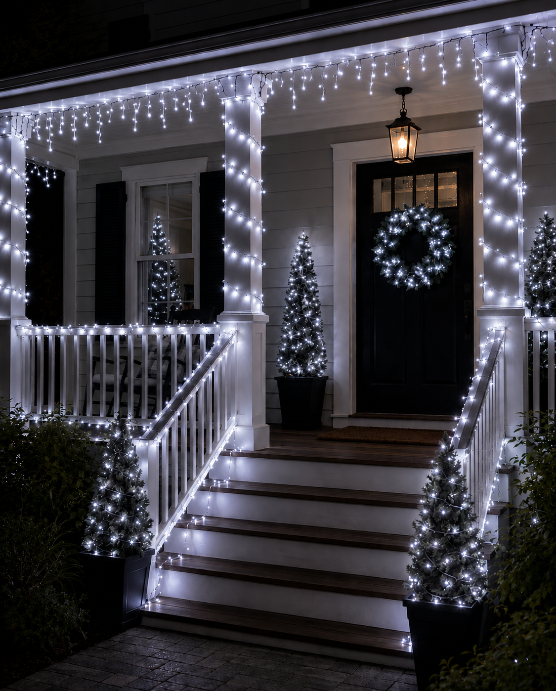 Pure White 5MM Rice LED Light Set - 500 Lights - 36' - Green Wire — view 3