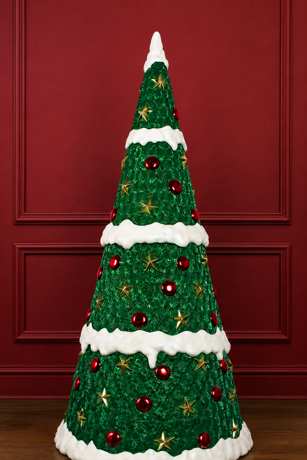 7' Christmas Tree Resin Display — view 2