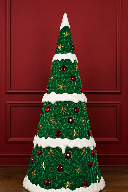 7' Christmas Tree Resin Display — view 2