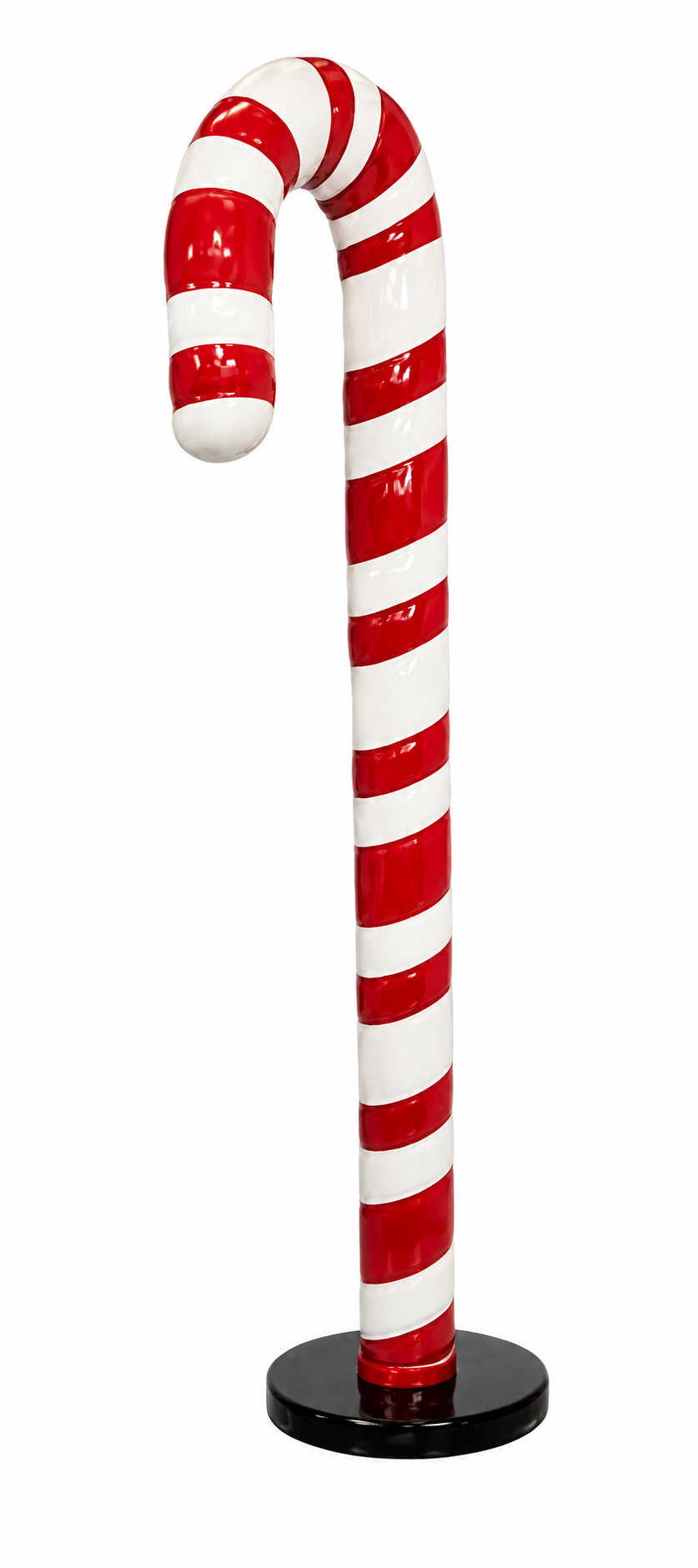 12' Candy Cane Freestanding Resin Display — view 1