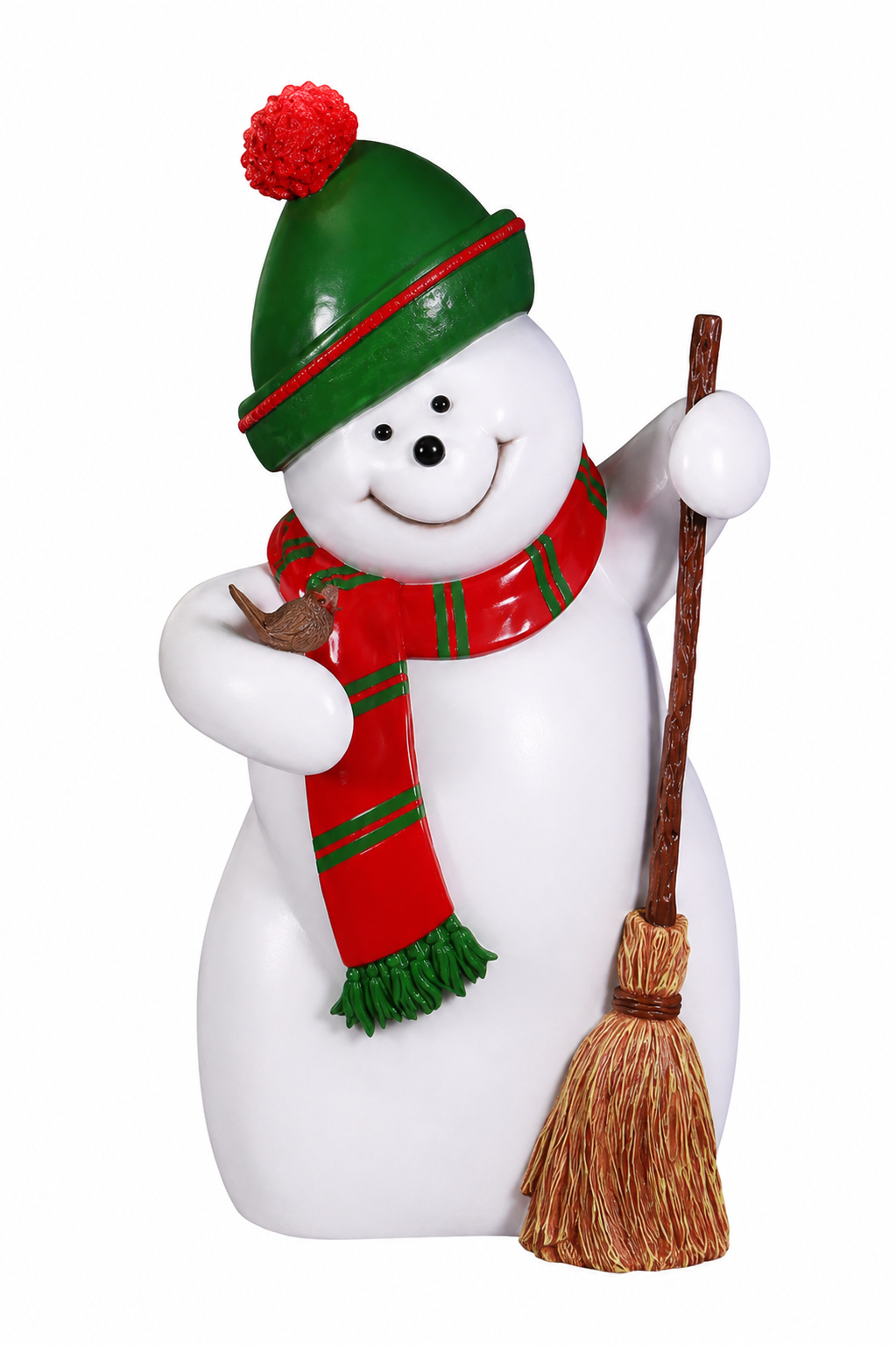5' Snowman Resin Display — view 1