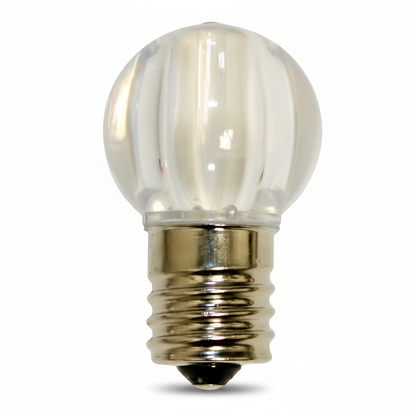 Warm White LED G30 - Transparent Bulb - Steady — view 1