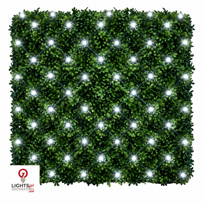 Pure White Commercial Twinkle 5MM LED Net Light - 120 Lights — view 2