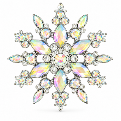 5" Iridescent Star Ornament — view 1