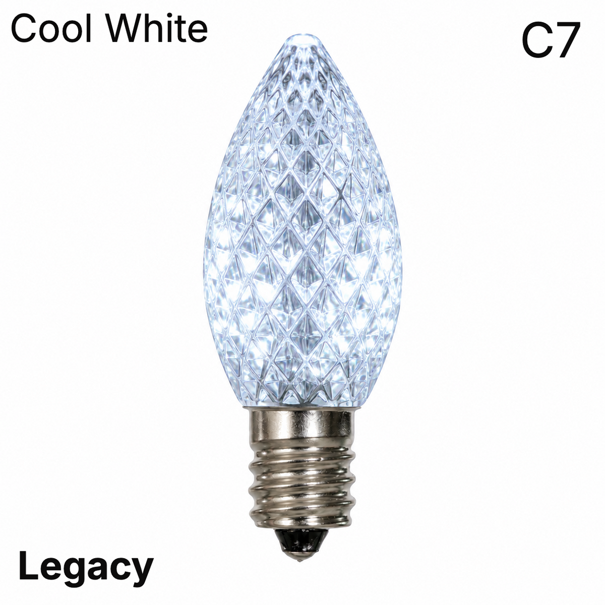 LED C7 SMD Bulb - COOL WHITE — view 1