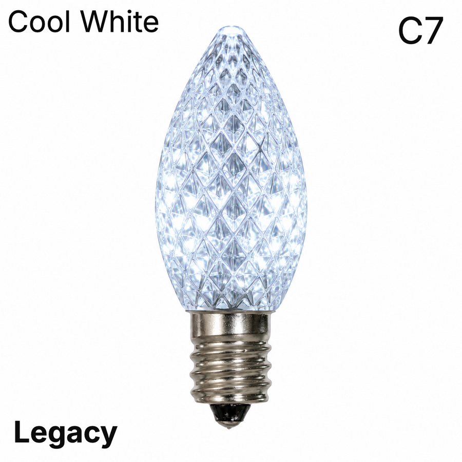 LED C7 SMD Bulb - COOL WHITE