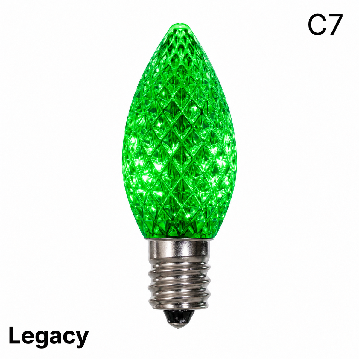 LED C7 SMD Bulb - GREEN — view 1