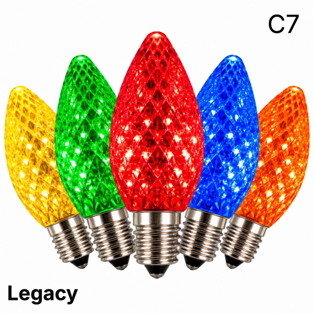 LED C7 SMD Bulb - MULTI-R/G/B/Y/O — view 1