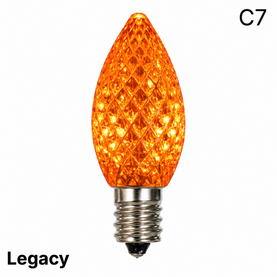 LED C7 SMD Bulb - ORANGE Orange- LegacyPro