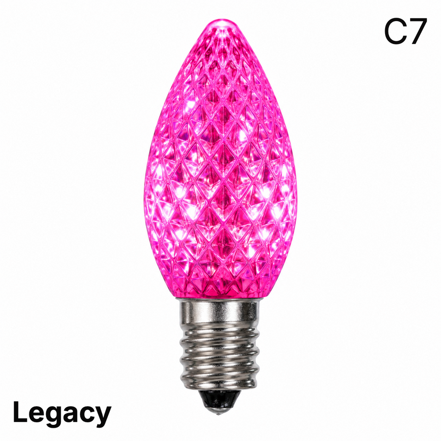 LED C7 SMD Bulb - PINK Pink- LegacyPro