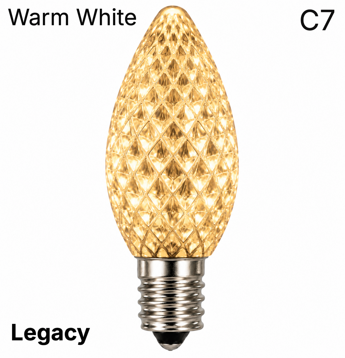 LED C7 SMD Bulb - WARM WHITE — view 1