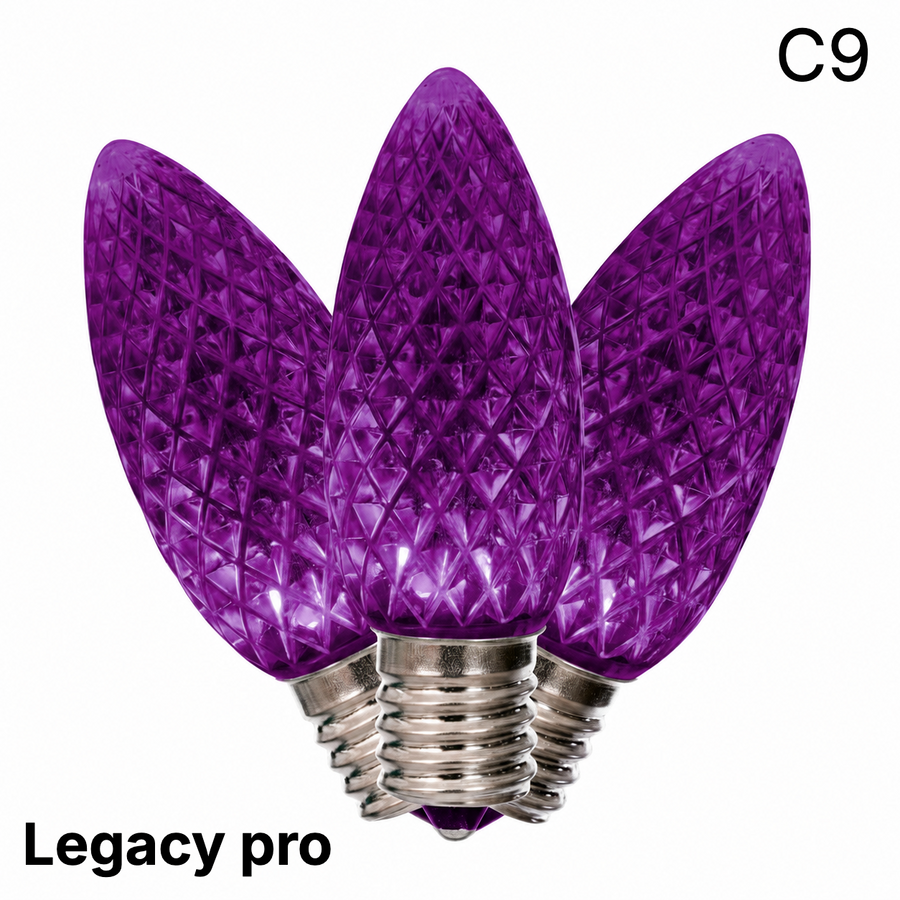LED C9 SMD Bulb - PURPLE Purple- LegacyPro
