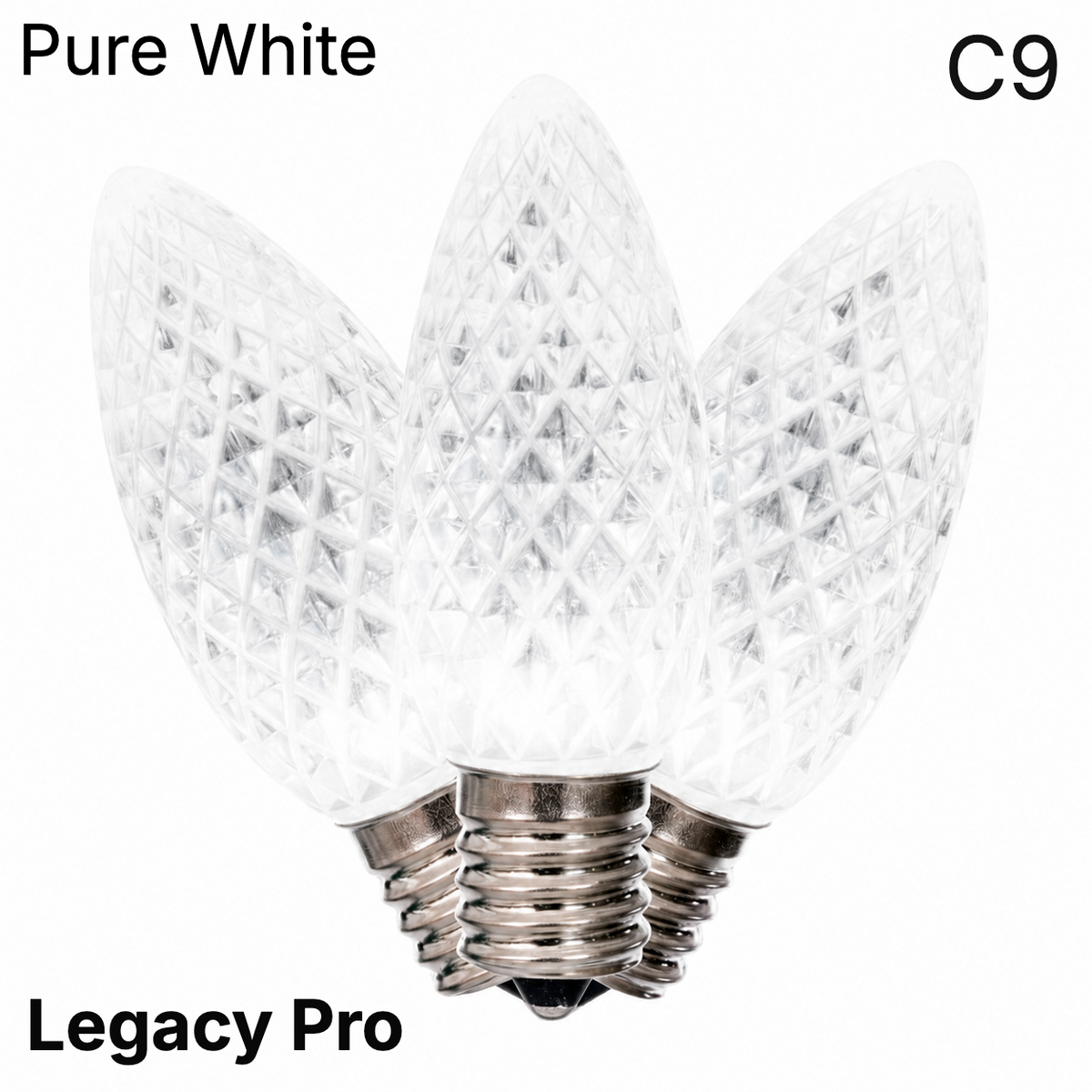 LED C9 SMD Bulb - PURE WHITE — view 1