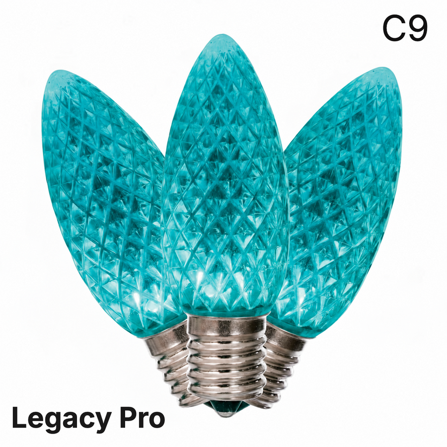LED C9 SMD Bulb - TEAL Teal- LegacyPro