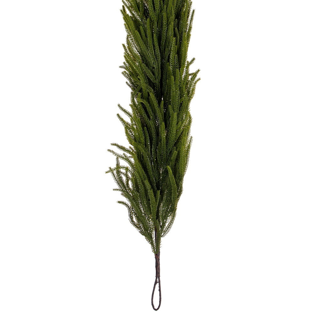 63" Green Norfolk Pine Garland — view 3
