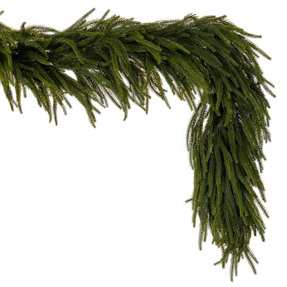 63" Green Norfolk Pine Garland — view 4