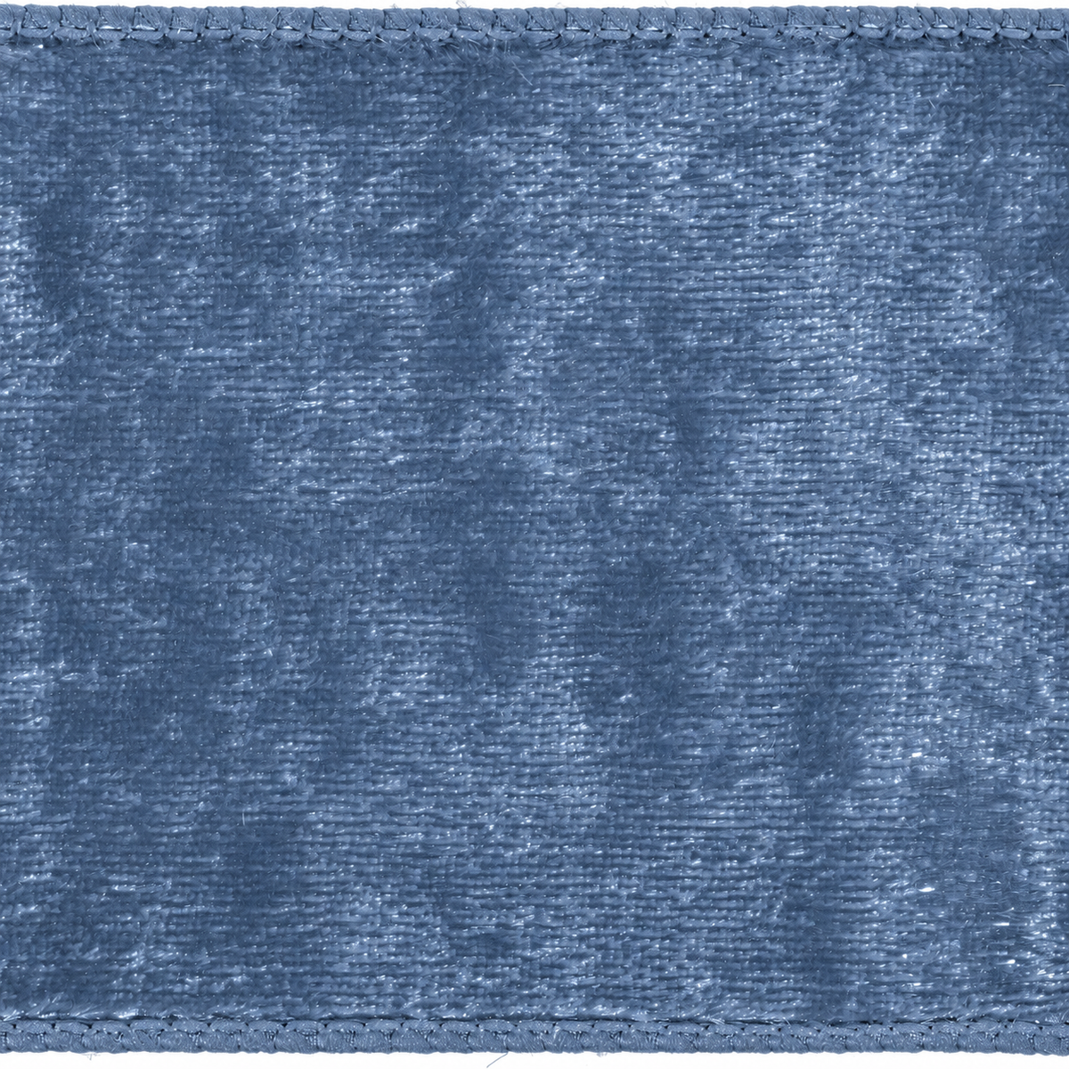 4" Ribbon - Velvet Dupion - 10 Yard Roll - Slate Blue — view 2