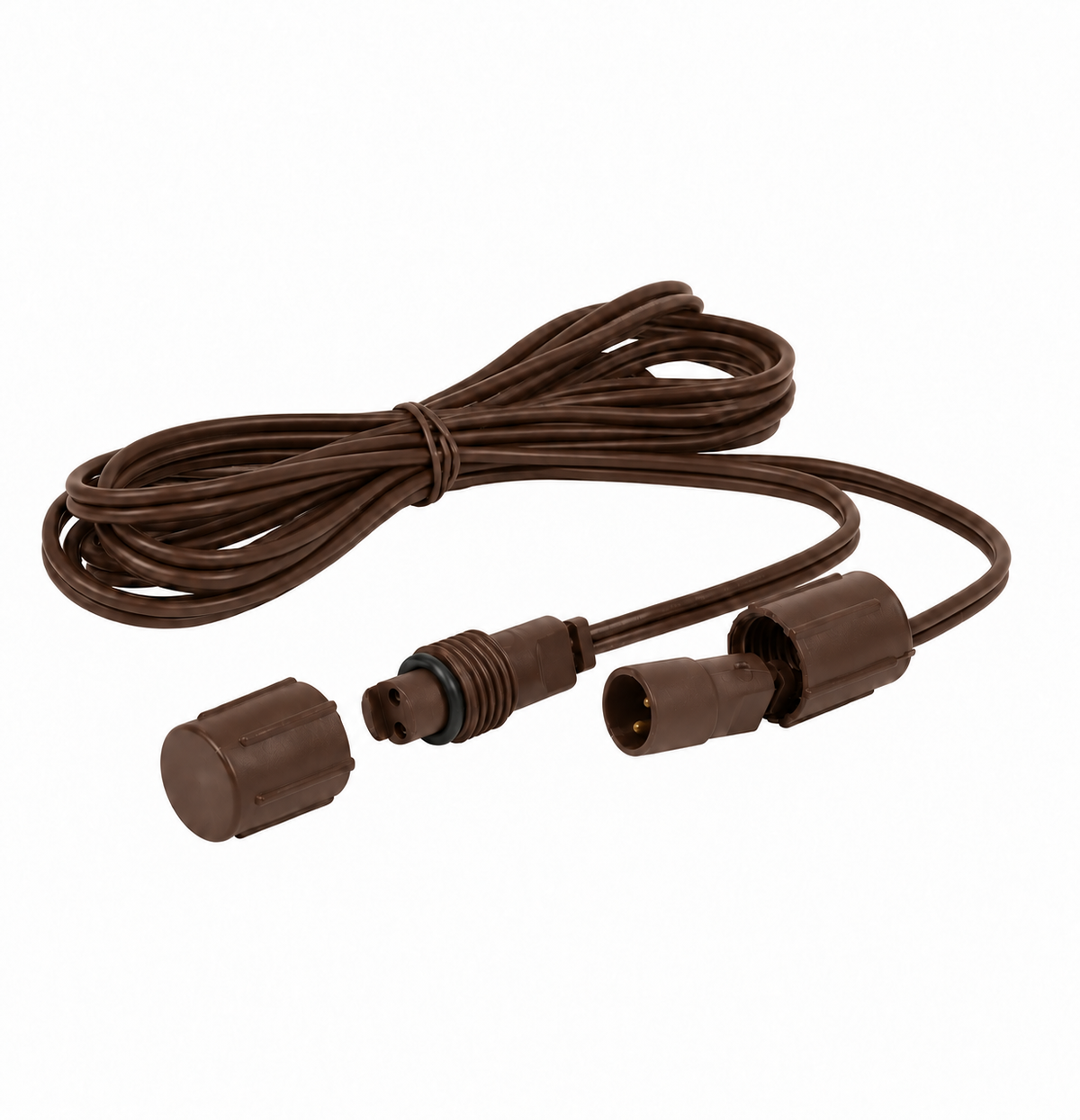 6' Brown FestivePro Coaxial Extension — view 1