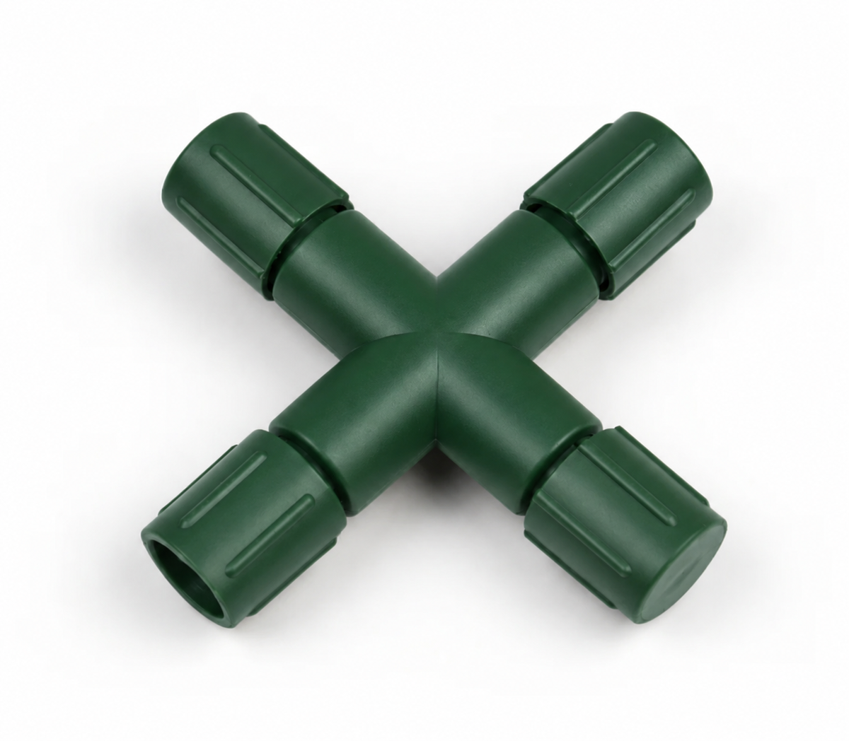 FestivePro 4-Way Coax Splitter - Green — view 1
