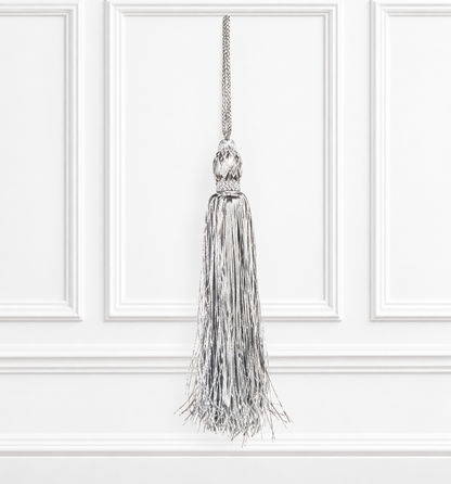 11" Tinsel Tassel Ornament