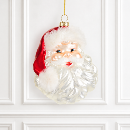 4.5" Santa Head Ornament