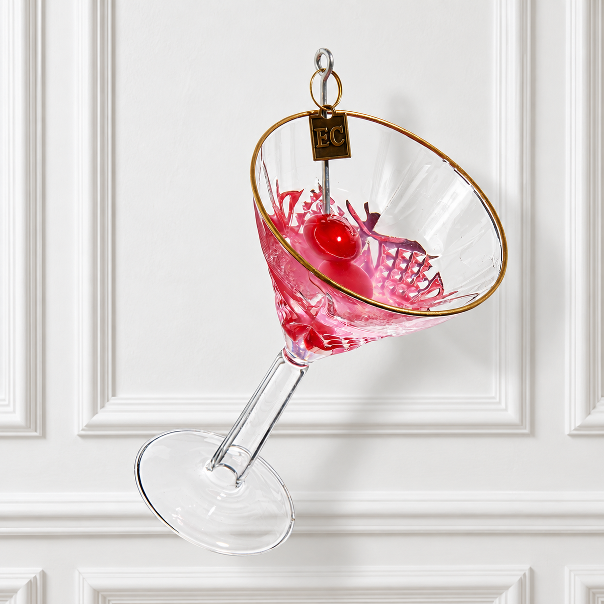 5.5" Pink Martini Ornament
